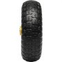 VEVOR Solid PU Run-Flat Tire Wheel Flat Free Tubeless Tire 25.4 cm 2-Pack 181.4 kg