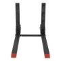 VEVOR Pallet Forks 1814 kg 1524 mm Clamp-On Pallet Forks Anti-Tilt Bar, Tractor Attachment for Skid Steer & Loader Bucket, Adjustable Stabilizer Bar, Heavy-Duty Reinforced Bucket Fork, Orange Tips