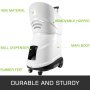 VEVOR Tennis Ball Machine with Phone Remote Support, Portable Tennis Ball Machine APP Control Count Type TS-06