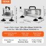 VEVOR Commercial Tomato Slicer, 1/4 inch Tomato Cutter Slicer, Stainless Steel Heavy Duty Tomato Slicer Machine, Manual Tomato Slicer with Non-slip Feet, for Cutting Tomatoes, Cucumbers, Bananas