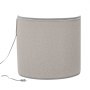 VEVOR Under Desk Space Heater,Rollable Foot Warmer Portable for Home&Office,Timer & Secure,Quiet for Legs,Ankles,Touch&Remote Control Personal Electric Round Surround Warming Pad,Over-Heat Protection