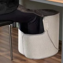 Under Desk Space Heater Rollable Foot Warmer Portable for Home Office