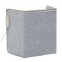 VEVOR Under Desk Space Heater,Foldble Foot Warmer Portable for Home&Office,Timer & Secure,Quiet for Legs,Ankles,Touch&Remote Control Personal Electric Wall Foot Warming Pad,Over-Heat Protection