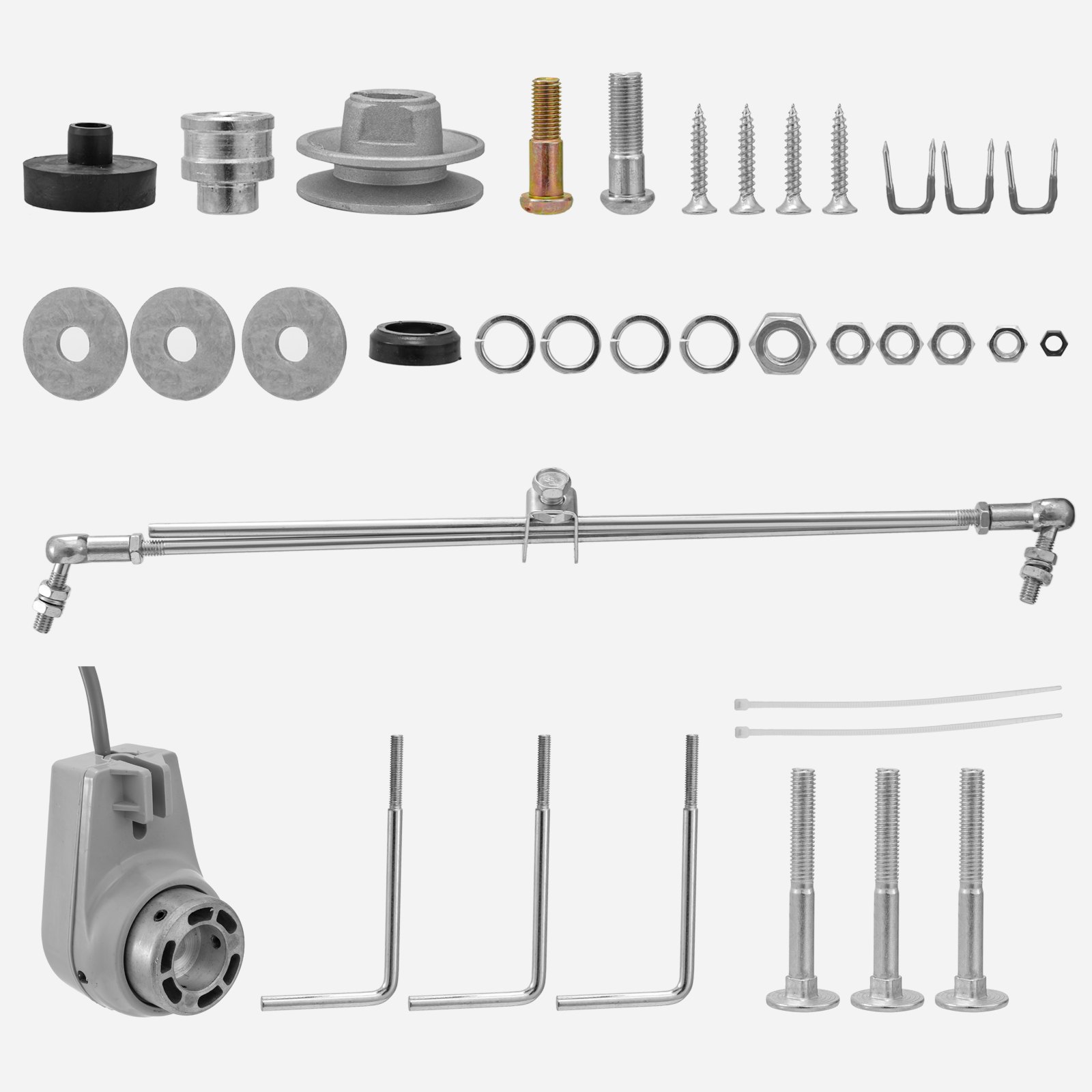 Sewing Machine Servo Motor W/needle Positioner 550w Sturdy 3/4hp Single Phase