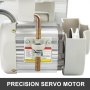 VEVOR 220V 600W Sewing Machine Servo Motor Max Speed 4500RPM Energy Saving Mute Tie Bar Brushless Servo Motor with Needle Positioner for Industrial Sewing Machine