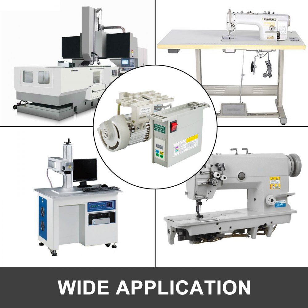 800W 220V Brushless Servo Motor Energy Saving Mute For Industrial Sewing Machine