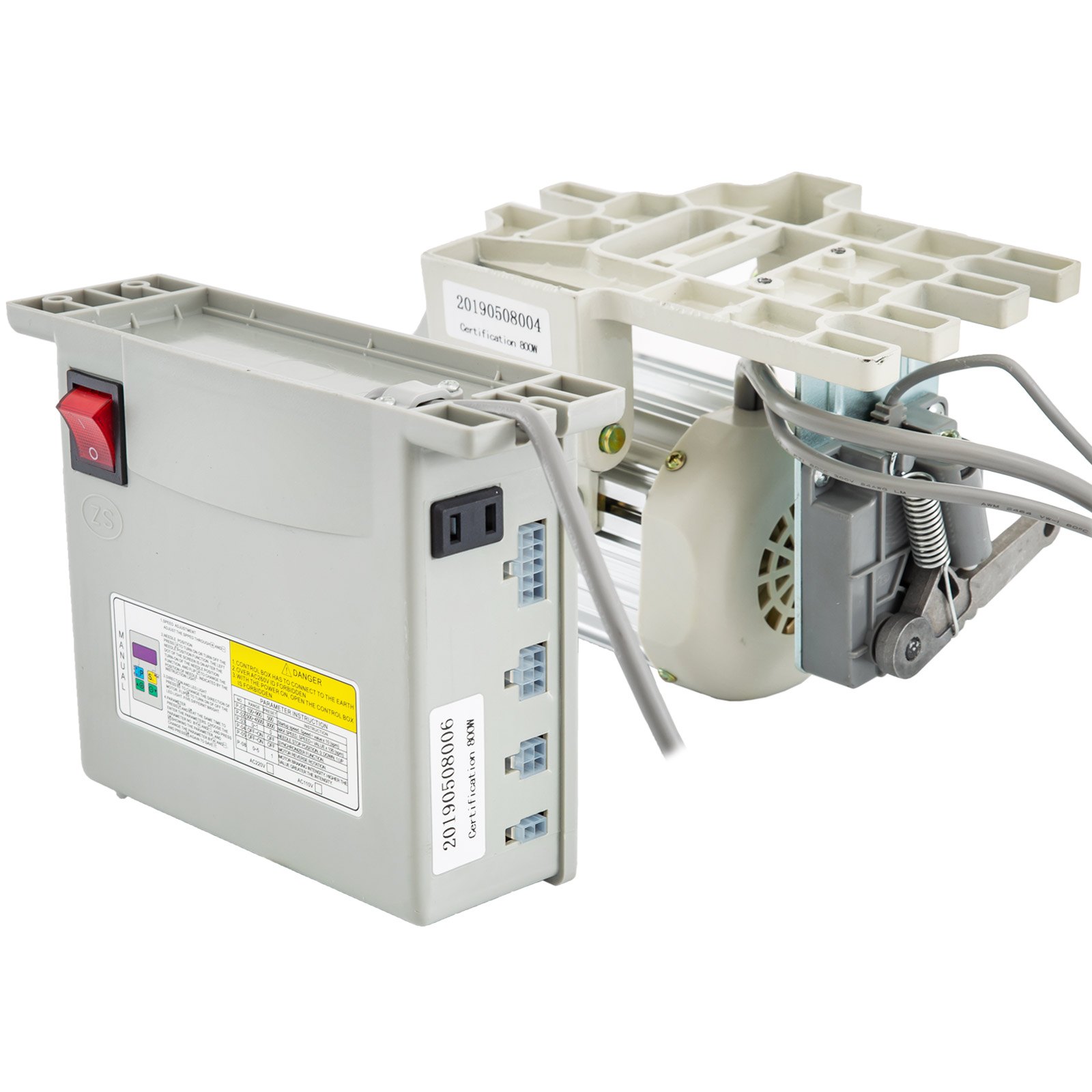 800W 220V Brushless Servo Motor Energy Saving Mute For Industrial Sewing Machine