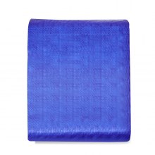 VEVOR Lona impermeable de 10 x 12 pies, cubierta de plástico de polietileno de 5 mil, lona multiusos resistente a los rayos UV y a la temperatura con ojales y bordes reforzados (azul)