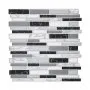VEVOR Peel and Stick Backsplash 10-Sheet, 12 x 12 x 0.78 inch / 305 x 305 x 2.0 mm Self-Adhesive Wall Tiles, Stick on Subway Tile Backsplash for Kitchen, 3D Back Splashes for Bathroom, Stone-Look