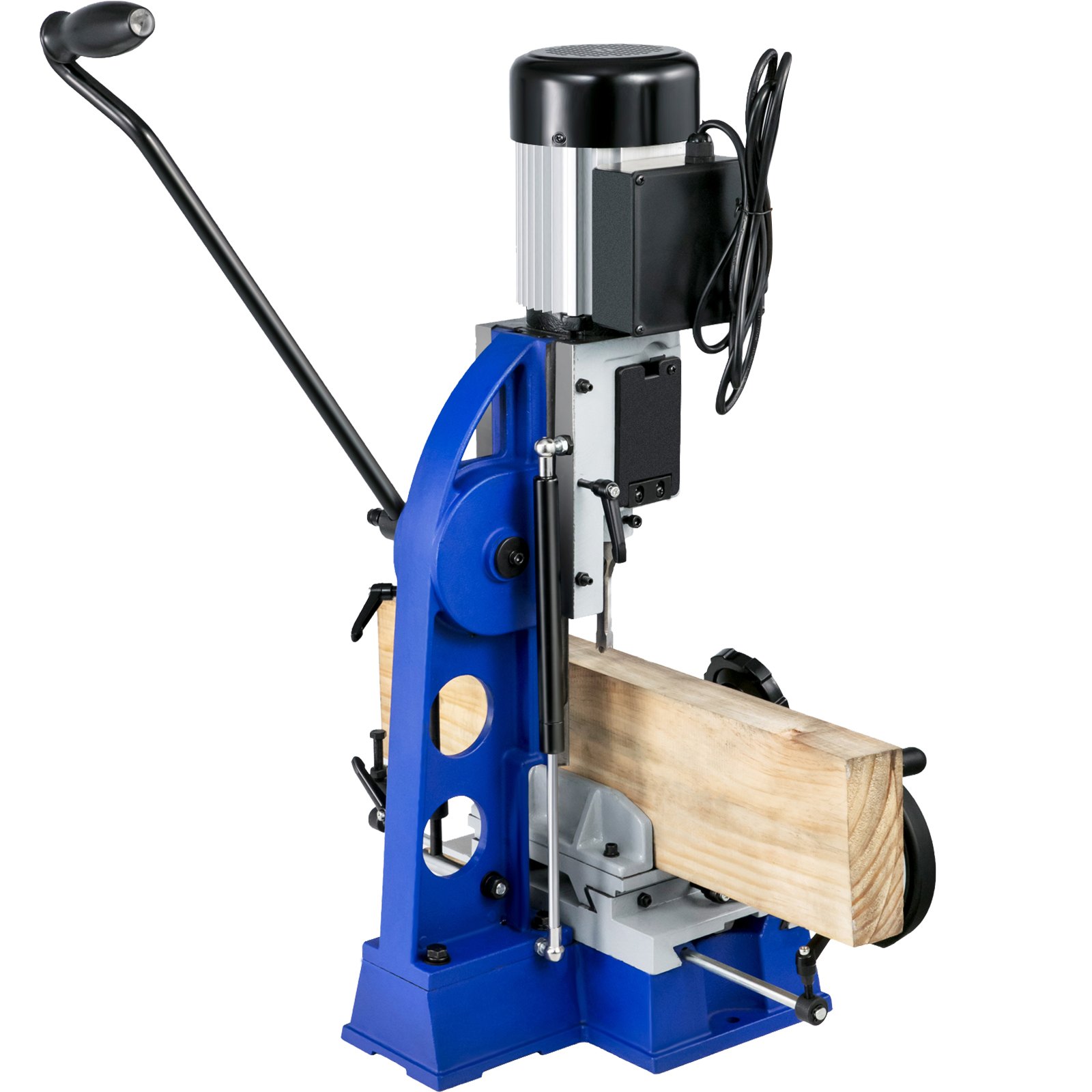 VEVOR Woodworking Mortise Machine, 373 W(1/2 HP) 1400RPM Powermatic Mortiser, With Movable Work Bench Benchtop Mortising Machine, For Making Round Holes Square Holes Or Special Square Holes In Wood