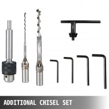 Mortise Machine Hollow Chisel Mortise With Chisel Bit Set For Woodworking Chisel