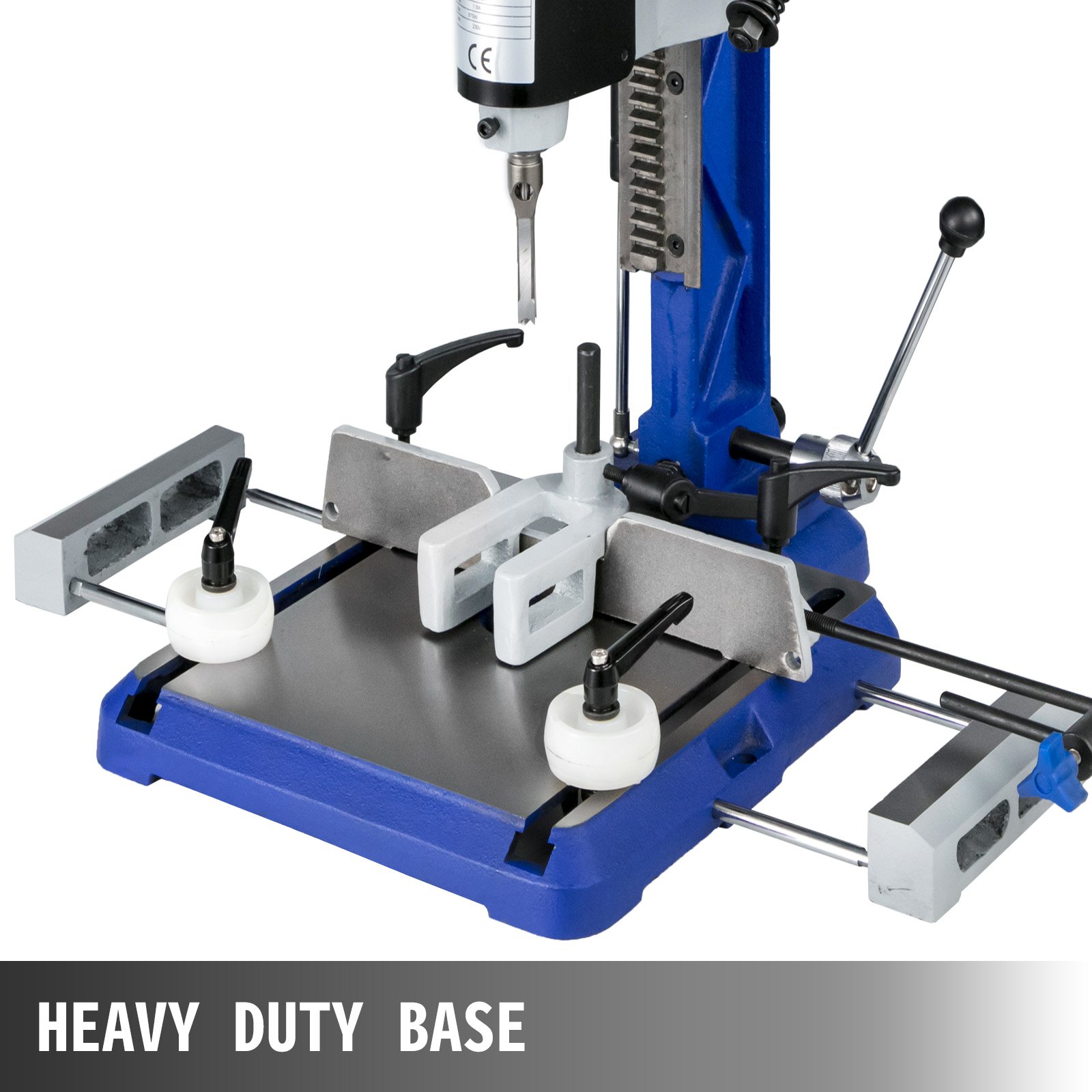 Chisel Mortising Machine 240V 1/2HP Heavy Duty Drill Bit Set 2 Extenstions