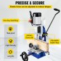 VEVOR Woodworking Woodworking Motise Machine, 1/2 HP 1400RPM Powermatic Mortiser, with Movable Work Panch Punchtop Mortising Machine, for Saving Roles Square Square or Special Square Holes in Wood