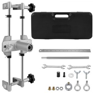 VEVOR 16PCS Mortice Door Lock Fitting Mortiser Jig Kit Tool w/ 3 Cutters