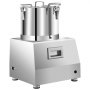 VEVOR 110V Commercial Food Processor 10L Capacity 1100W Electric Food Cutter 1400RPM Stainless Steel Food Processor Perfect for Vegetable Fruits Grains Peanut Ginger Garlic