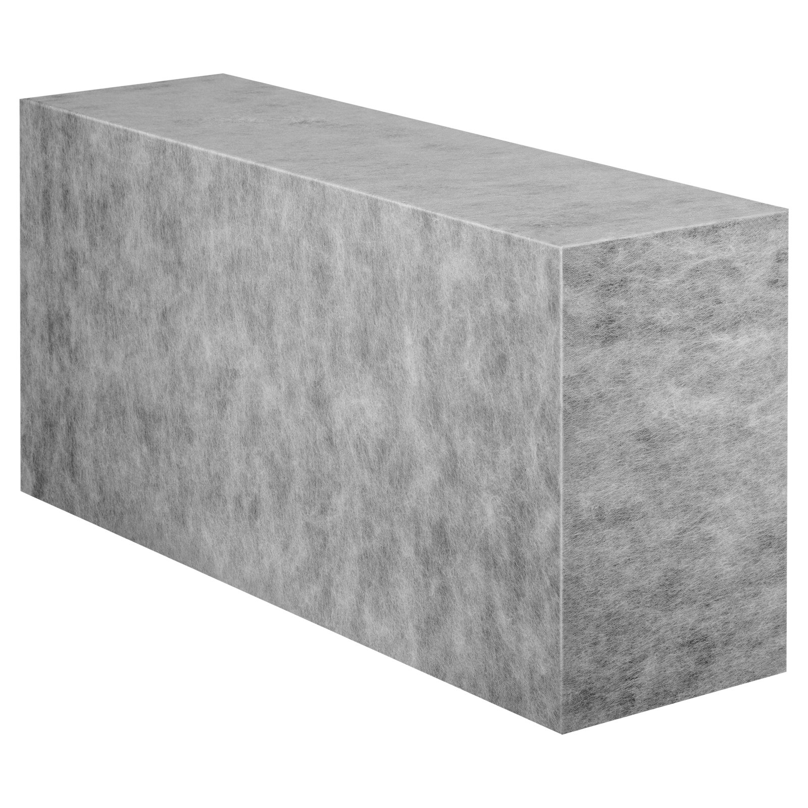 VEVOR tile shower seat in rectangular shape with a gray textured surface.