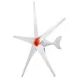 VEVOR 800W 12V Wind Turbine Generator, 5-Blade Wind Turbine Kit with Wind & Solar Hybrid Controller, Efficient 3-Phase AC Permanent Wind Power Generator for RV Boat Home Farm (Tower Pole Not Included)