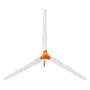VEVOR 1500W 24V Wind Turbine Generator, 3-Blade Wind Turbine Kit with Wind/Solar Hybrid Controller, Efficient 3-Phase AC Permanent Wind Power Generator for RV Boat Home Farm (Tower Pole Not Included)