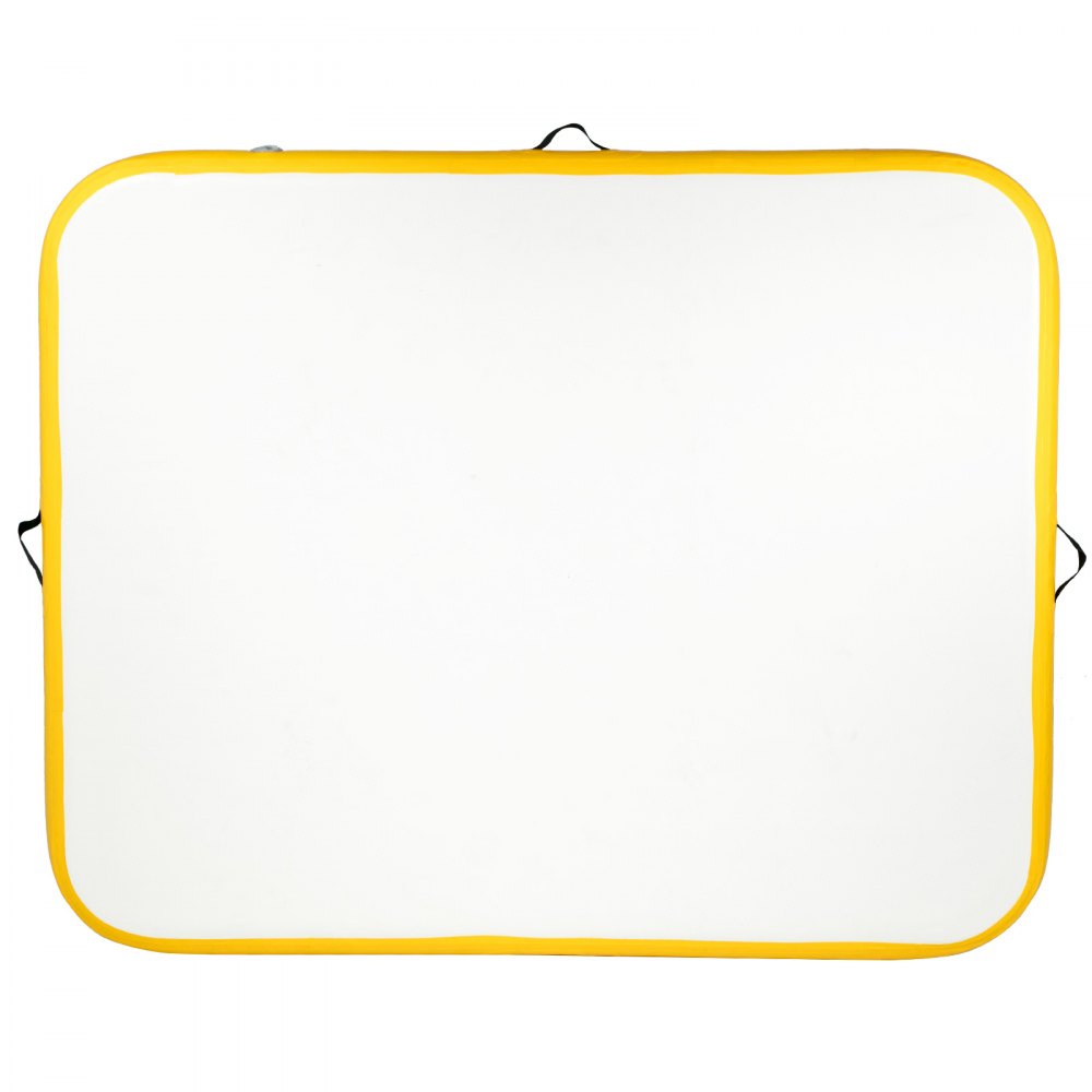 VEVOR Inflatable Floating Dock 10 x 10 ft, Inflatable Dock Platform, Inflatable Swim Platform 6 Inch Thick, Floating Dock 8-10 People, Floating Platform for Pool Beach Ocean