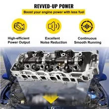 VEVOR Complete Cylinder Head for 85-95 22R 22RE 22RE 2.4L SOHC Pickup 4Runner Speed