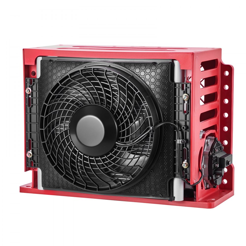 VEVOR Truck Air Conditioner, 12V 10000 BTU Mini Split AC Unit, 400 m³/h Airflow Cab Air Conditioner, Quiet A/C Unit Fast Cooling for Semi Truck, Camper, Construction Vehicle, Crane, Tractor, Excavator