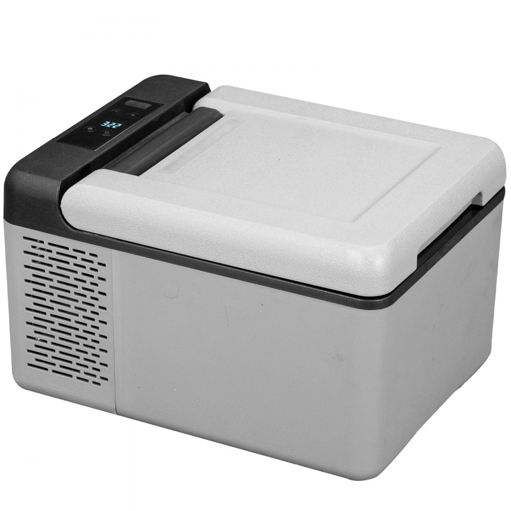 VEVOR 12 Volt Refrigerator 10 Qt, Portable Mini Freezer (-4℉~68℉) with APP Control Car Compressor Fridge Cooler 12V/24V DC and 110-220V AC For Camping, Road Trip, Travel, Outdoor and Home