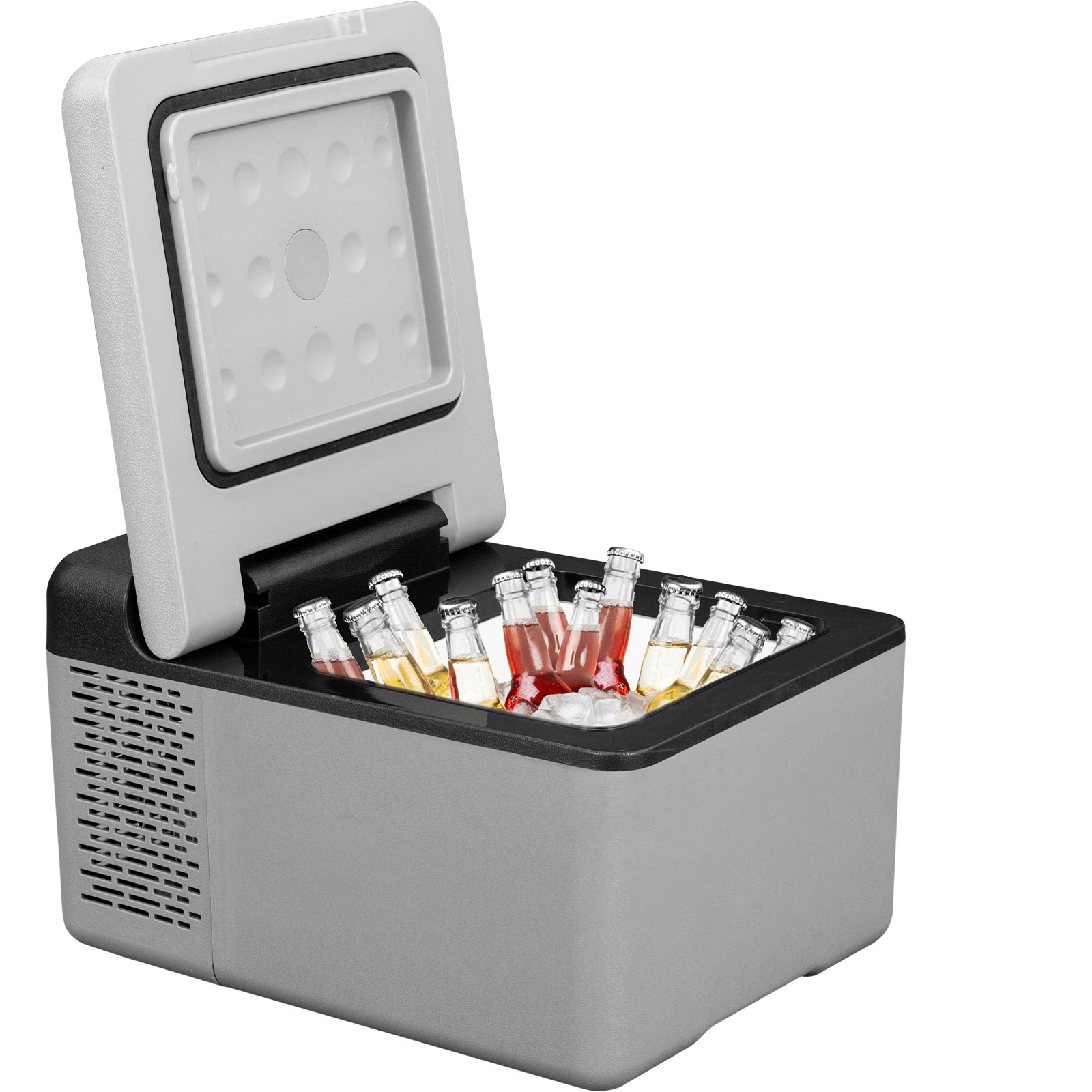 12 Volt Refrigerator 10 Qt, Portable Mini Freezer (-4℉~68℉) W/APP Control Car Compressor Fridge Cooler 12V/24V DC and 110-220V AC For Camping, Road Trip, Travel, Outdoor and Home 12 Volt Refrigerator 10 Qt, Portable Mini Freezer (-4℉~68℉) W/APP Control Car Compressor Fridge Cooler 12V/24V DC and 110-220V AC For Camping, Road Trip, Travel, Outdoor and Home