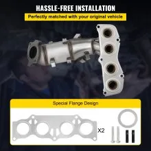 Exhaust Manifold Catalytic Converter Headers For Toyota Camry Solara 2002-2006 2.4L