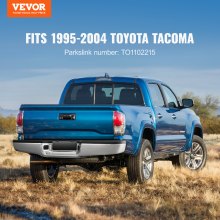 VEVOR Rear Step Bumper Chrome Steel Bumper Assembly for 1995-2004-Toyota Tacoma