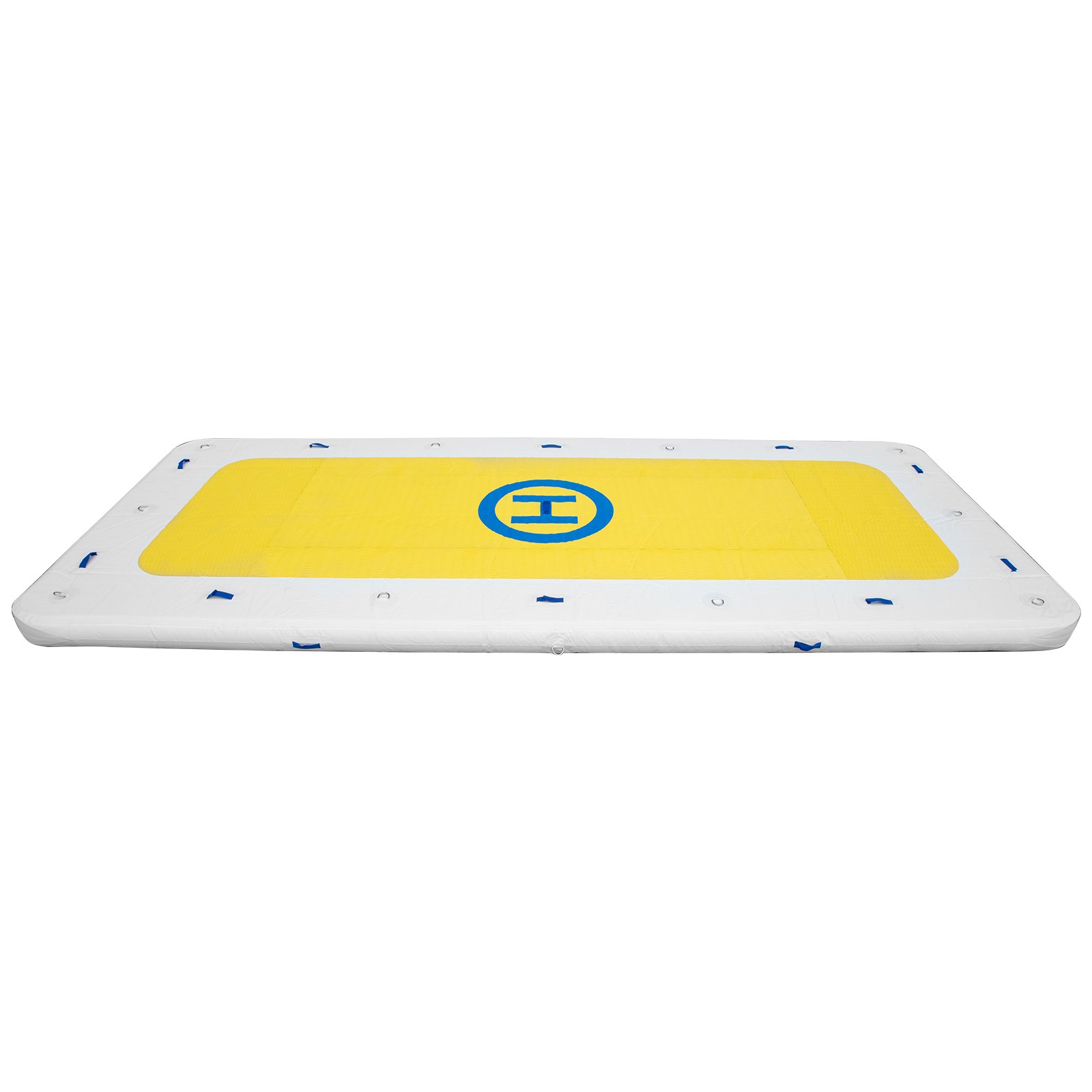 VEVOR Inflatable Dock Platform 15’x6’x6” Inflatable Dock, 10- to 12-Person Inflatable Floating Dock, Floating Platform with Electric Air Pump & Hand Pump for Pool Beach Ocean Lake Float for Adults