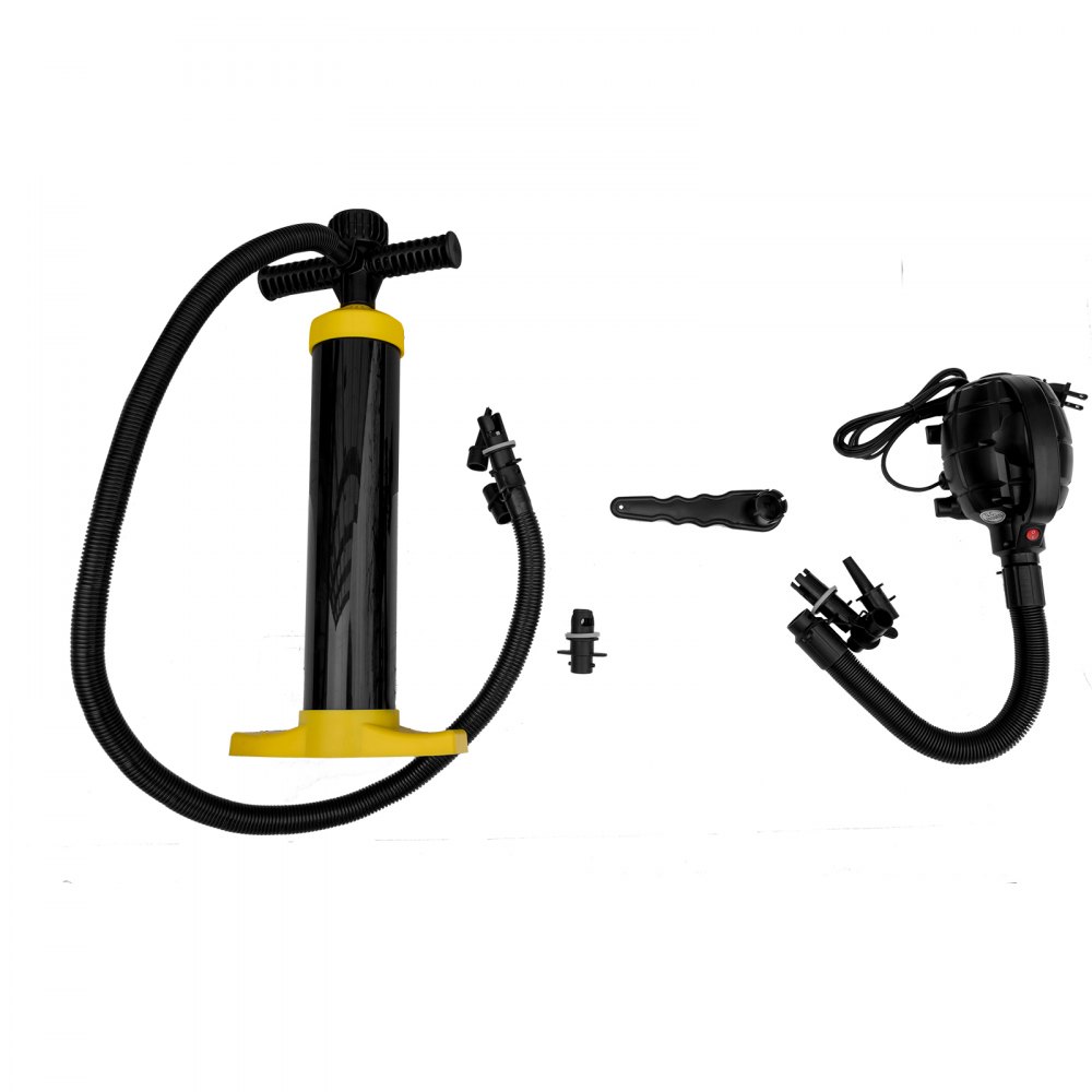 Vevor Inflatable Dock Platform Inflatable Dock 10'x6.5'x6" Floating Dock W/ Pump