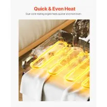 VEVOR Heat Press, 5 in 1 Heat Press 12x15 Machine Machine, Digital Precise Temperature Control, Clamshell Sublimation Transfer Printer Fast Heat-up, Vinyl Heat Press for Mug Cup T-Shirt Plate, 900W