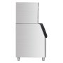 VEVOR Commercial Ice Maker, 360LBS/24H Ice Making Machine with 330.7LBS Large Storage Bin, 700W Auto Self-Cleaning Ice Maker Machine with 3.5-inch LED Panel for Bar Cafe Restaurant Business