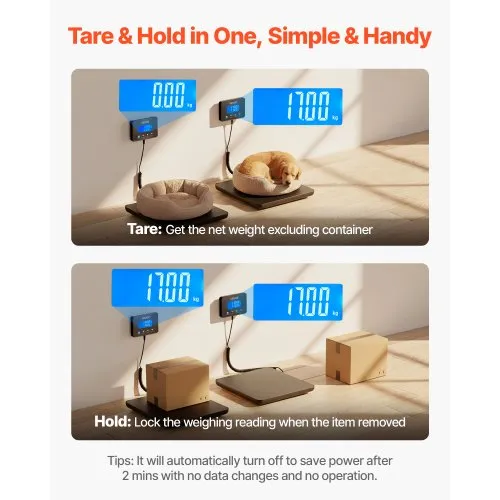 Digitaalne pakkekaal 200 kg / 10 g — pilt 4
