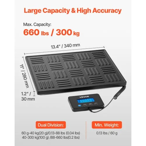 Digitaalne pakkekaal 300 kg / 20 g — pilt 2