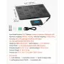 VEVOR Digital Postal Scale, 20 g/100 g Dual Accuracy, 300 kg Commercial Weight Scale with Hold/Tare Function & LCD Display, Fit for Packages, Postage, Luggage, Battery & Charging Cable Included