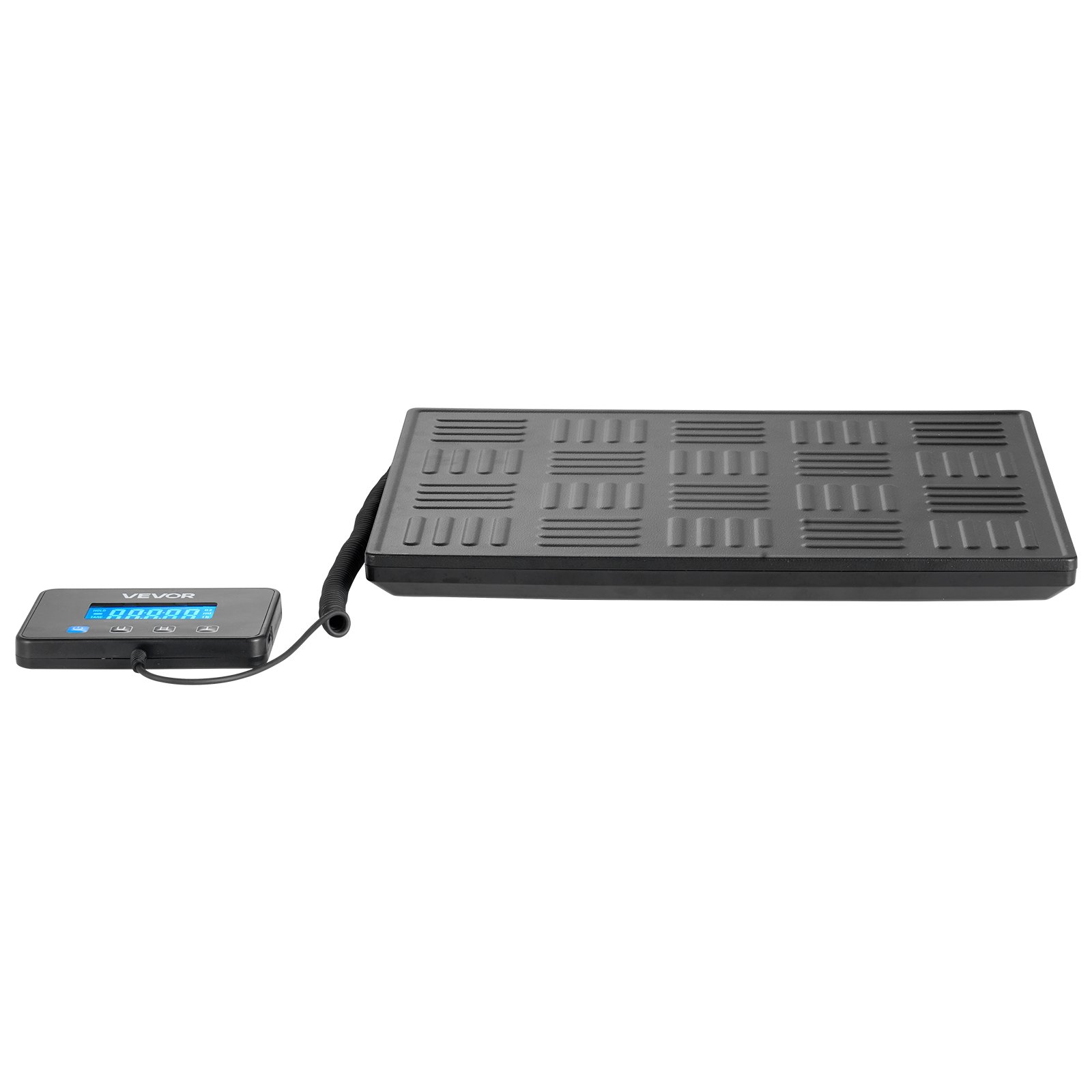 VEVOR Digital Postal Scale, 20 g/100 g Dual Accuracy, 300 kg Commercial Weight Scale with Hold/Tare Function & LCD Display, Fit for Packages, Postage, Luggage, Battery & Charging Cable Included