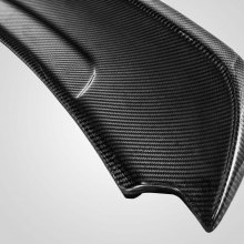Alerón trasero de fibra de carbono VEVOR para Ford Mustang S550 GT GT350 350R 2015-2020, paquete de pista, ala de fibra de carbono