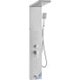 VEVOR shower panel system, 5 shower modes, LED shower panel tower, rainfall, waterfall, 2 body massage jets, bath spout, hand shower with 59-inch hose, wall-mounted stainless steel shower set