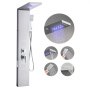 VEVOR Shower Panel Tower System Stainless Steel Column Rainfall Head 5 Modes