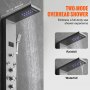 VEVOR věžový sprchový panelový systém 6 režimů Vodní elektřina LED Nerezová ocel