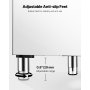 VEVOR Commercial Ice Maker Storage Bin 250lbs Capacity Ice Bin with Filter