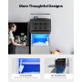 VEVOR Commercial Ice Maker Storage Bin 250lbs Capacity Ice Bin with Filter