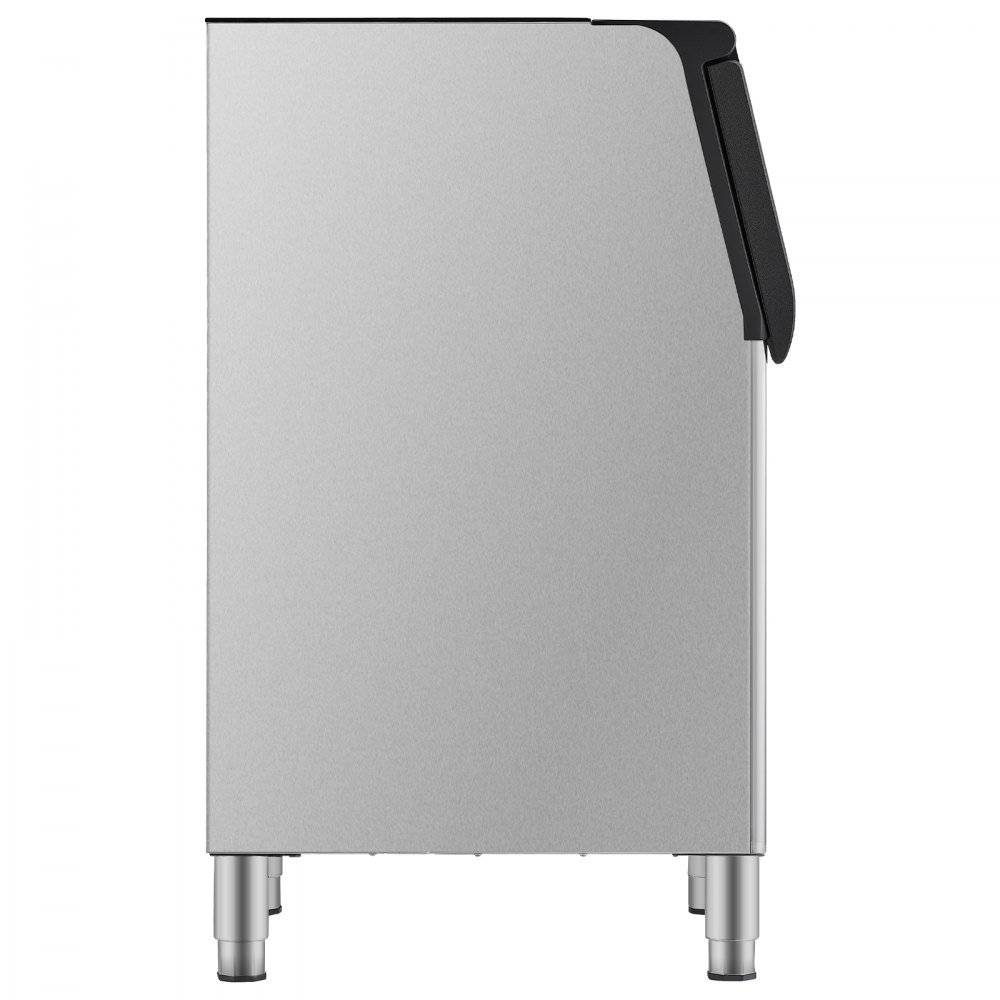 VEVOR Commercial Ice Maker Storage Bin, 300 LBS Capacity Ice-Bin, Commercial Ice Storage Bin with Adjustable Anti-slip Rubber Feet, Suitable for Restaurant Hotel and Beverage Shops
