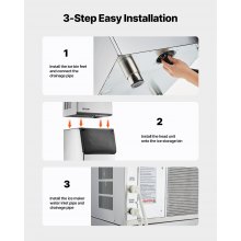 Commercial Ice Maker Storage Bin 300lbs Capacity Business Ice Storage Bin