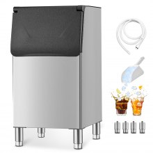Commercial Ice Maker Storage Bin 300lbs Capacity Business Ice Storage Bin