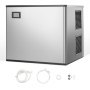 VEVOR Commercial Ice Maker Machine 800 lbs/24 h, 26 Inch Stainless Steel Industrial Ice Machine, Self-Cleaning and Scheduled Ice Making, Modular Ice Cube Machine for Restaurant Hotel - Head Only