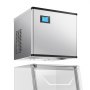 Máquina de hielo comercial VEVOR de 226 kg/24 h, máquina de hielo industrial de acero inoxidable de 56 cm, autolimpiable y programada, máquina modular de cubitos de hielo para restaurantes y hoteles (solo cabezal)