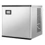Máquina de hielo comercial VEVOR de 226 kg/24 h, máquina de hielo industrial de acero inoxidable de 56 cm, autolimpiable y programada, máquina modular de cubitos de hielo para restaurantes y hoteles (solo cabezal)