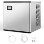 Máquina de hielo comercial VEVOR de 226 kg/24 h, máquina de hielo industrial de acero inoxidable de 56 cm, autolimpiable y programada, máquina modular de cubitos de hielo para restaurantes y hoteles (solo cabezal)